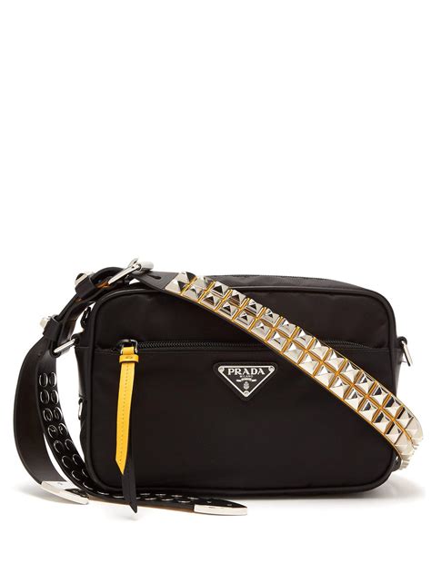 prada body bag cost|Prada studded crossbody bag.